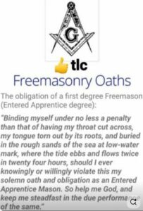 Freemason oath